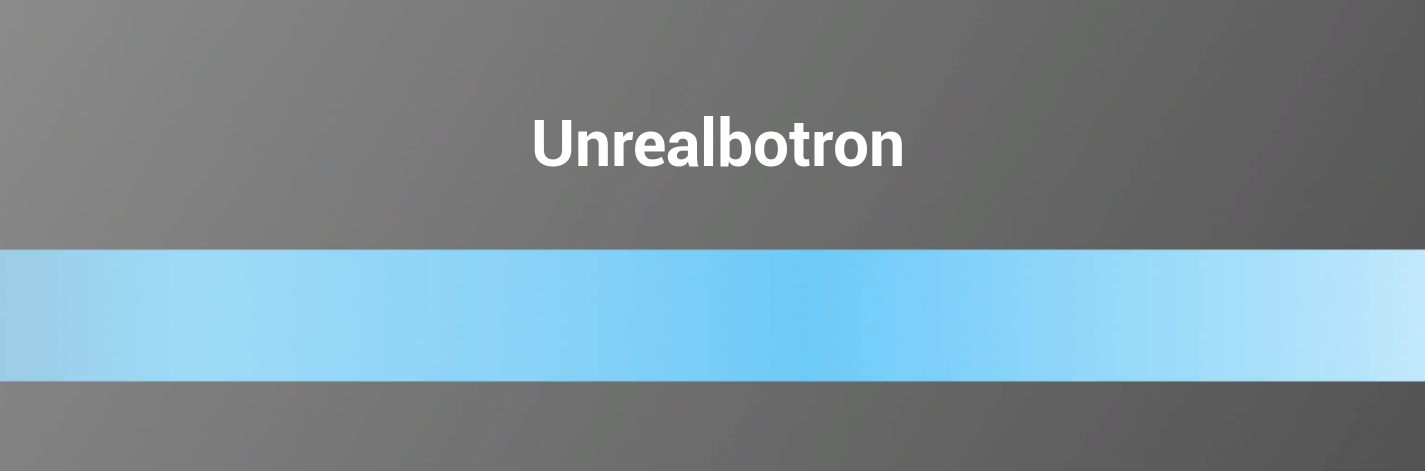 The title of the Unrealbotron project.